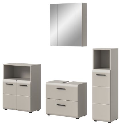 Badm�bel Set 4-teilig Cover in Kaschmir Badkombination 180 x 185 cm