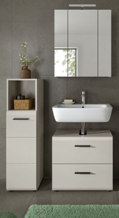 Badm�bel Set 3-teilig Cover in Kaschmir Badkombination 105 x 185 cm