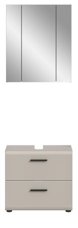 Badm�bel Set 2-teilig Cover in Kaschmir Badkombination 60 x 185 cm