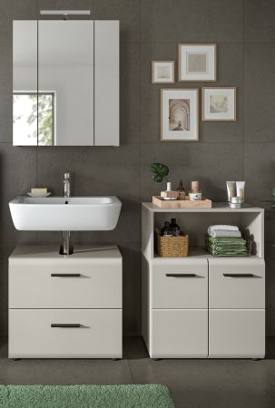 Badm�bel Set 3-teilig Cover in Kaschmir Badkombination 135 x 185 cm