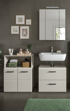 Badm�bel Set 3-teilig Cover in Kaschmir Badkombination 135 x 185 cm