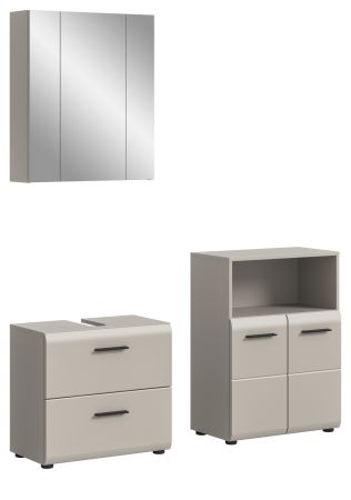 Badm�bel Set 3-teilig Cover in Kaschmir Badkombination 135 x 185 cm