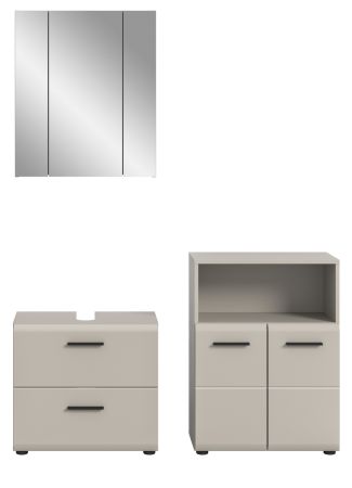 Badm�bel Set 3-teilig Cover in Kaschmir Badkombination 135 x 185 cm