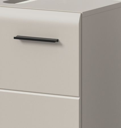 Badm�bel Set 3-teilig Cover in Kaschmir 135 x 185 cm, mit 4-t�rigem Hochschrank