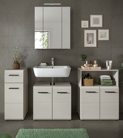 Badm�bel Set 4-teilig Cover in Kaschmir Badkombination 180 x 185 cm