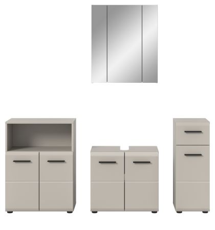 Badm�bel Set 4-teilig Cover in Kaschmir Badkombination 180 x 185 cm