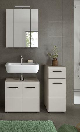 Badm�bel Set 3-teilig Cover in Kaschmir Badkombination 105 x 185 cm