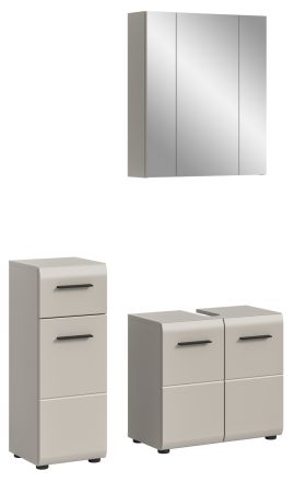 Badm�bel Set 3-teilig Cover in Kaschmir Badkombination 105 x 185 cm