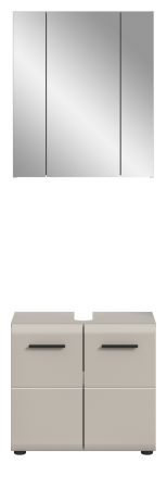 Badm�bel Set 2-teilig Cover in Kaschmir Badkombination 60 x 185 cm