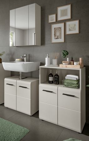 Badm�bel Set 3-teilig Cover in Kaschmir Badkombination 135 x 185 cm