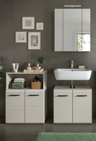 Badm�bel Set 3-teilig Cover in Kaschmir Badkombination 135 x 185 cm