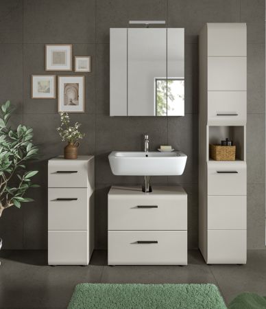 Badm�bel Set 4-teilig Cover in Kaschmir Badkombination 150 x 185 cm