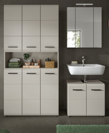 Badm�bel Set 3-teilig Cover in Kaschmir Badkombination 165 x 185 cm