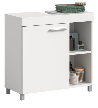 Waschbeckenunterschrank Adam in Wei� 65 x 63 cm