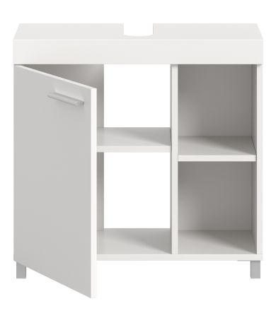 Waschbeckenunterschrank Adam in Wei� 65 x 63 cm