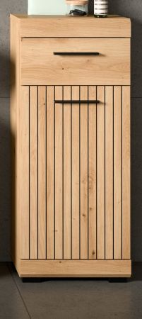 Badezimmer Kommode Shawn in Artisan Eiche Badschrank 37 x 88 cm