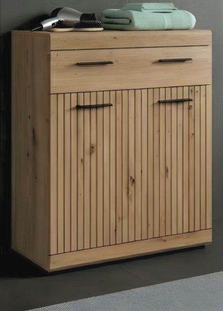 Badezimmer Kommode Shawn in Artisan Eiche Badschrank 74 x 88 cm