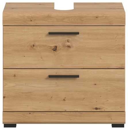 Waschbeckenunterschrank Shawn in Artisan Eiche Badezimmer Unterschrank 60 cm