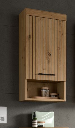 Badezimmer H�ngeschrank Shawn in Artisan Eiche Badschrank h�ngend 37 x 79 cm