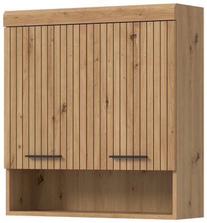 Badezimmer H�ngeschrank Shawn in Artisan Eiche Badschrank h�ngend 74 x 79 cm