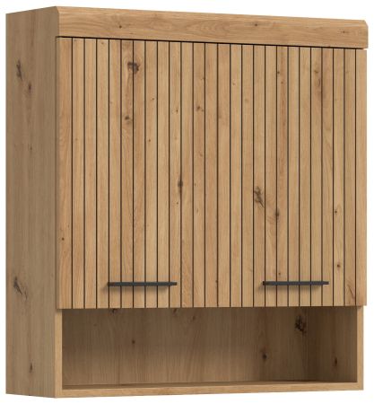 Badezimmer H�ngeschrank Shawn in Artisan Eiche Badschrank h�ngend 74 x 79 cm