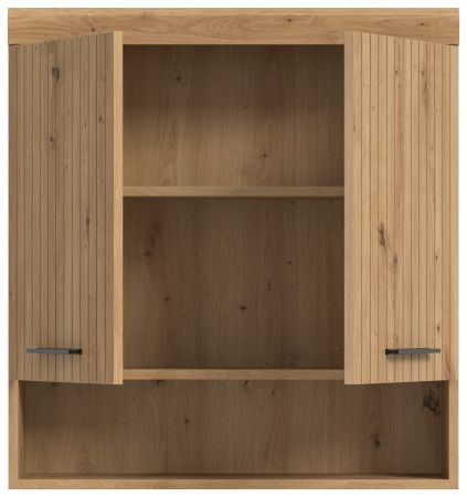 Badezimmer H�ngeschrank Shawn in Artisan Eiche Badschrank h�ngend 74 x 79 cm