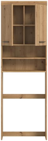 Waschmaschinenschrank Shawn in Artisan Eiche Waschmaschinen �berbau 63 x 191 cm