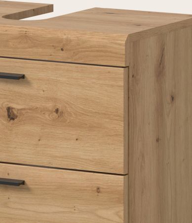 Badm�bel Set 2-teilig Shawn in Artisan Eiche Badkombination 60 x 191 cm