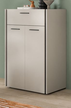 Schuhschrank Nevia in Kaschmir 75 x 106 cm, Soft-Close