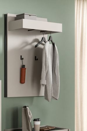 Garderobenpaneel Nevia in Kaschmir 75 x 106 cm