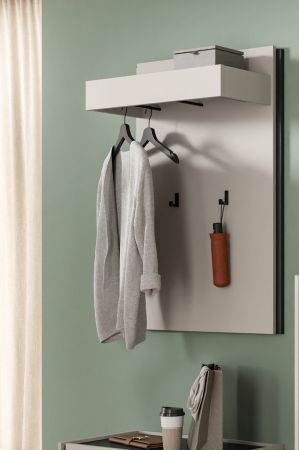 Garderobenpaneel Nevia in Kaschmir 75 x 106 cm