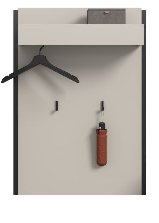 Garderobenpaneel Nevia in Kaschmir 75 x 106 cm