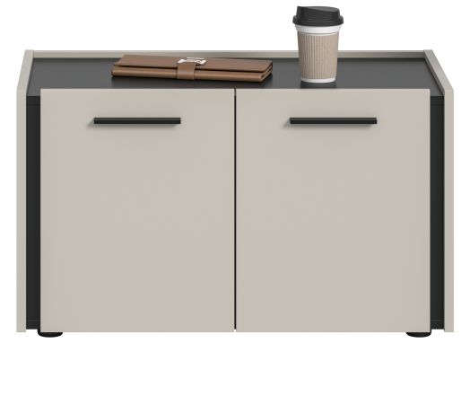Garderobe Sitzbank Nevia in Kaschmir 75 x 43 cm, Soft-Close