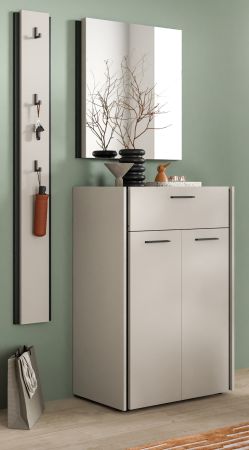 Garderobe Set 3-teilig Nevia in Kaschmir 111 x 190 cm, Soft-Close