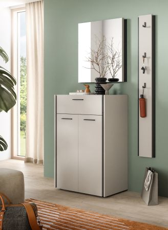 Garderobe Set 3-teilig Nevia in Kaschmir 111 x 190 cm, Soft-Close