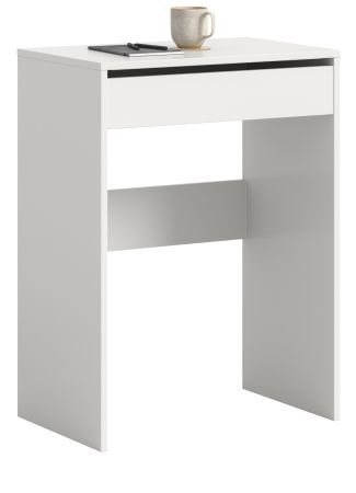 Schminktisch Charme in wei� Kosmetiktisch mit Spiegel 62 cm, Soft-Close
