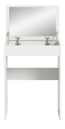 Schminktisch Charme in wei� Kosmetiktisch mit Spiegel 62 cm, Soft-Close