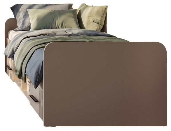 Stauraumbett Jolly in Kaschmir Kinder-/Jugendzimmer Bett mit Bettschubk�sten Liegefl�che 90 x 200 cm