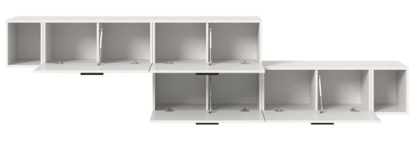 Sideboard Onawa in wei� Stauraumschrank 277 cm, Soft-Close