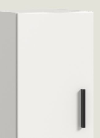 Wohnwand Onawa in wei� Wohnkombination h�ngend / stehend 259 x 184 cm