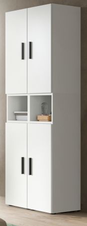 Stauraumschrank Onawa in wei� Mehrzweckschrank 65 x 178 cm