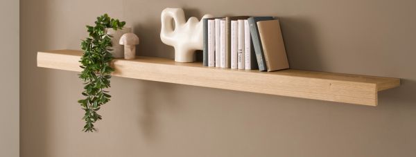 Wandboard Assina in Evoke Eiche Wandregal 200 cm