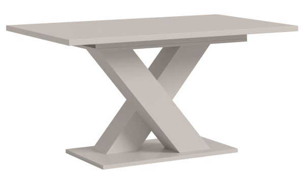 Esstisch Home-X in kaschmir Tisch ausziehbar 150 - 190 cm