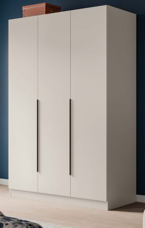 Kleiderschrank Swan in kaschmir Dreht�renschrank 3-t�rig 120 x 181 cm
