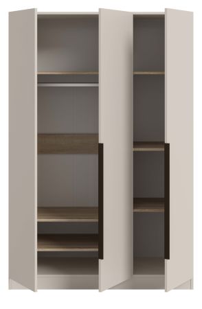 Kleiderschrank Swan in kaschmir Dreht�renschrank 3-t�rig 120 x 181 cm