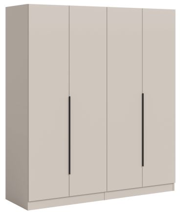 Kleiderschrank Swan in kaschmir Dreht�renschrank 4-t�rig 160 x 181 cm