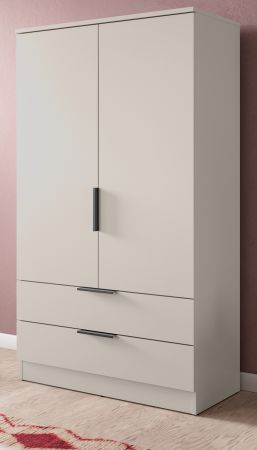 Kleiderschrank Swan in kaschmir W�scheschrank 2-t�rig 80 x 140 cm