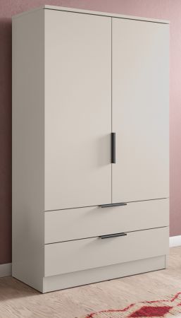 Kleiderschrank Swan in kaschmir W�scheschrank 2-t�rig 80 x 140 cm
