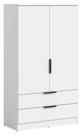 Kleiderschrank Swan in wei� W�scheschrank 2-t�rig 80 x 140 cm