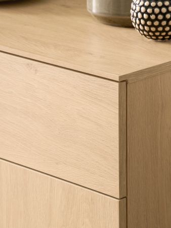 Garderobe Set 6-teilig Breda in Stone Eiche Garderobenkombination 283 x 200 cm
